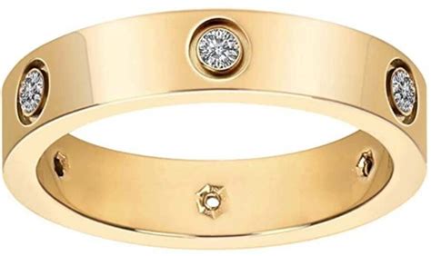 cartier love rings dupe|cartier love ring knockoff.